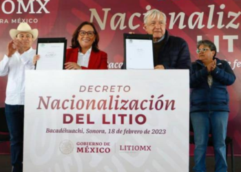 AMLO firma decreto para nacionalizar el litio&nbsp;
