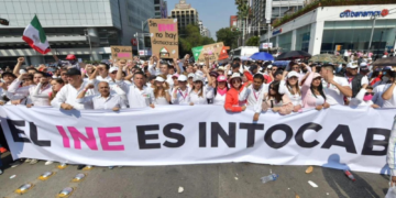 Marcha en defensa del INE busca que SCJN rechace “Plan B”
