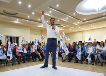 Respalda Enrique Vargas a Alejandra del Moral en evento panista