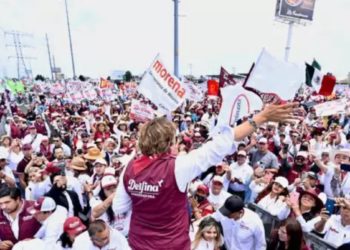 Lidera Delfina Gómez carrera rumbo a elecciones en EdoMex