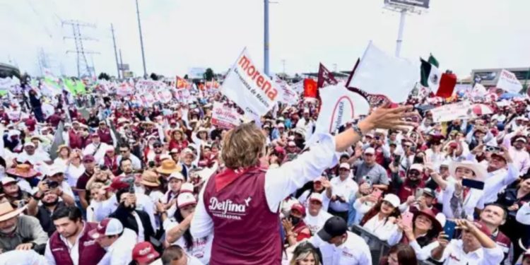 Lidera Delfina Gómez carrera rumbo a elecciones en EdoMex