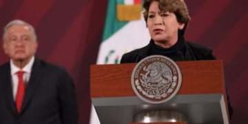 Delfina Gómez destaca avances del Trolebús Chalco-Santa Martha para el Estado de México