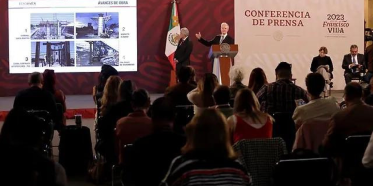 Gobernador Del Mazo presenta avances del Trolebús Chalco-Santa Marta