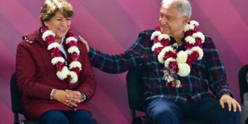 Gobernadora Delfina Gómez y presidente López Obrador prometen mayor apoyo social en el Estado de México