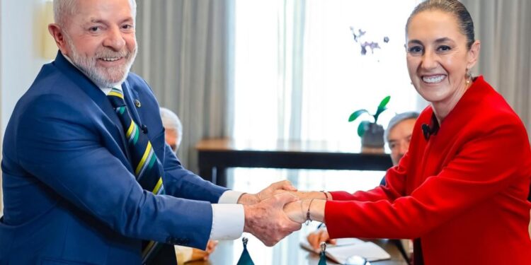 Lula ofrece a Sheinbaum una alianza estratégica entre Petrobras y Pemex para impulsar la exploración de petróleo.