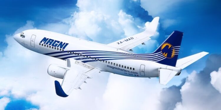 La aerolínea Magnicharters busca reestructurarse tras presentar una demanda de concurso mercantil debido a su situación financiera crítica.
