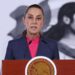 La presidenta Sheinbaum destaca el restablecimiento del acceso al petróleo en el mundo tras la reapertura de Ormuz.