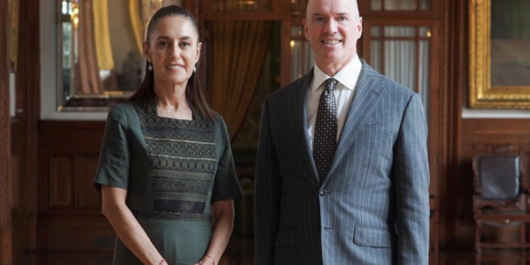 La jefa de Gobierno, Claudia Sheinbaum, se reunió con Ben Horowitz para discutir temas de inversión en tecnología.