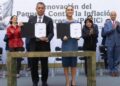 La presidenta Claudia Sheinbaum renueva el PACIC, asegurando que la canasta básica permanecerá en 910 pesos en el país.