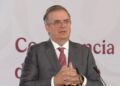 Marcelo Ebrard confirma la revisión anual del T-MEC tras la decisión de EE.UU. de no extender el tratado.